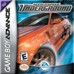 Need for Speed Underground box art for GameBoy Advance